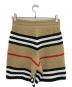 BURBERRY LONDON (バーバリーロンドン) Icon Stripe Pointelle Knit Shorts アイコンストライプポインテールニットショーツ ベージュ サイズ:XS：23000円