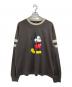 WIND AND SEA（ウィンダンシー）の古着「MICKEY/line ls tee ミッキーラインT」｜ブラウン