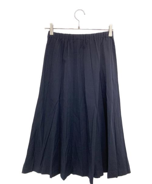 tricot COMME des GARCONS（トリココムデギャルソン）tricot COMME des GARCONS (トリココムデギャルソン) ウールプリーツスカート ネイビー サイズ:不明の古着・服飾アイテム