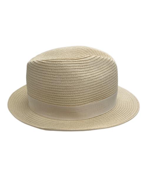 BORSALINO（ボルサリーノ）BORSALINO (ボルサリーノ) ペーパーハット ベージュの古着・服飾アイテム