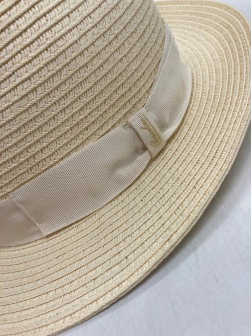 BORSALINO（ボルサリーノ）BORSALINO (ボルサリーノ) ペーパーハット ベージュの古着・服飾アイテム