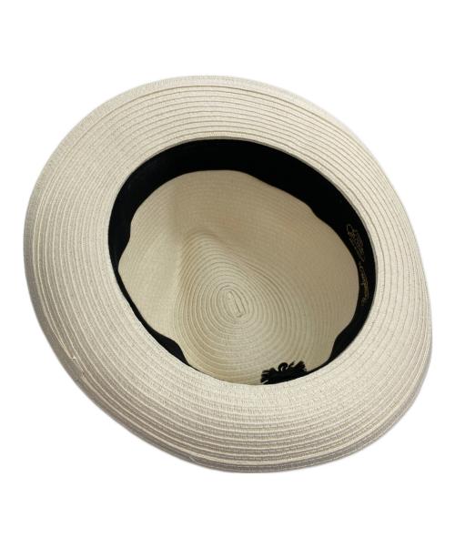 BORSALINO（ボルサリーノ）BORSALINO (ボルサリーノ) ペーパーハット ベージュの古着・服飾アイテム