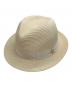 BORSALINO（ボルサリーノ）の古着「ペーパーハット」｜ベージュ