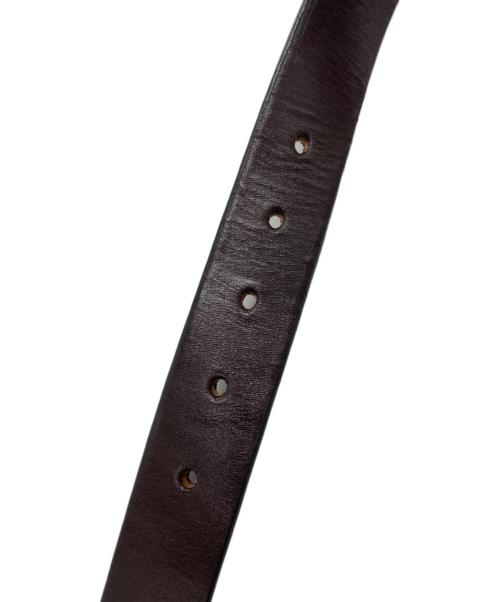 TORY LEATHER（トリーレザー）TORY LEATHER (トリーレザー) レザーベルト ブラウン サイズ:32の古着・服飾アイテム