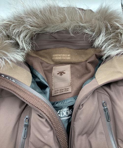 DESCENTE（デサント）DESCENTE (デサント) MIZUSAWA DOWN ブラウン サイズ:Lの古着・服飾アイテム