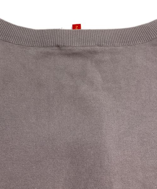 Vivienne Westwood RED LABEL（ヴィヴィアンウエストウッドレッドレーベル）Vivienne Westwood RED LABEL (ヴィヴィアンウエストウッドレッドレーベル) 半袖カーディガン グレー サイズ:2の古着・服飾アイテム
