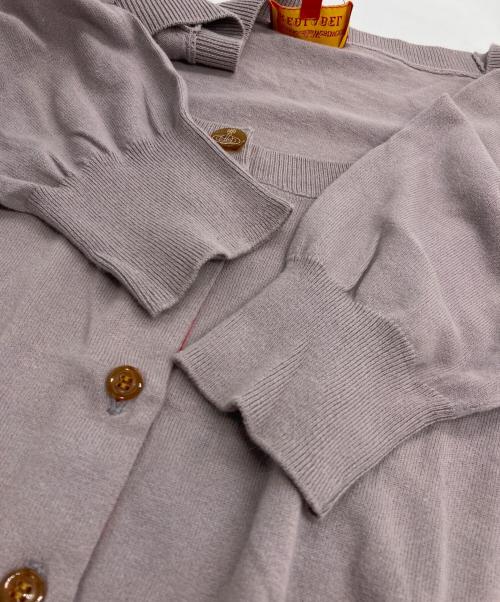 Vivienne Westwood RED LABEL（ヴィヴィアンウエストウッドレッドレーベル）Vivienne Westwood RED LABEL (ヴィヴィアンウエストウッドレッドレーベル) 半袖カーディガン グレー サイズ:2の古着・服飾アイテム