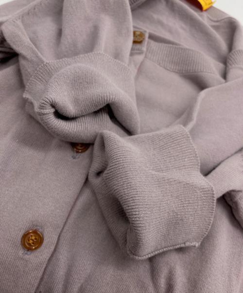 Vivienne Westwood RED LABEL（ヴィヴィアンウエストウッドレッドレーベル）Vivienne Westwood RED LABEL (ヴィヴィアンウエストウッドレッドレーベル) 半袖カーディガン グレー サイズ:2の古着・服飾アイテム