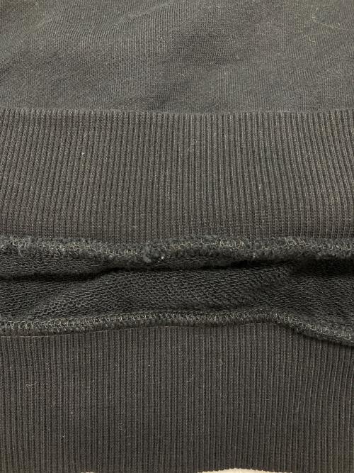 CELINE（セリーヌ）CELINE (セリーヌ) ロゴ スウェットプルオーバーパーカー ブラック サイズ:XXLの古着・服飾アイテム