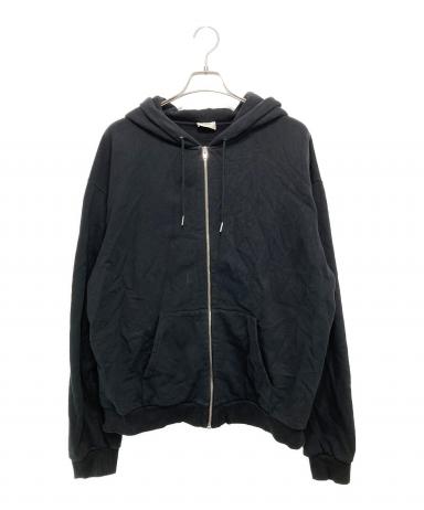 中古・古着通販】CELINE (セリーヌ) ジップアップパーカー ブラック