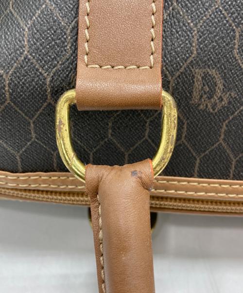 Christian Dior（クリスチャン ディオール）Christian Dior (クリスチャン ディオール) 総柄ボストンバッグ ブラウンの古着・服飾アイテム