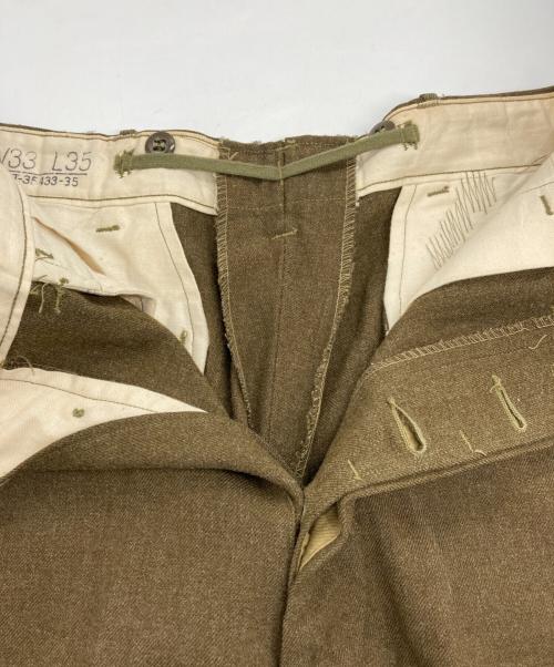 日本軍（ニホングン）日本軍 (ニホングン) ミリタリーパンツ オリーブ サイズ:W33の古着・服飾アイテム