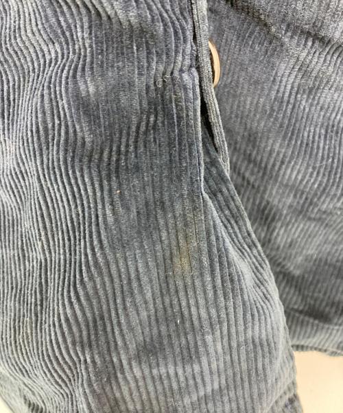 stussy（ステューシー）stussy (ステューシー) コーデュロイカバーオール ネイビー サイズ:Lの古着・服飾アイテム