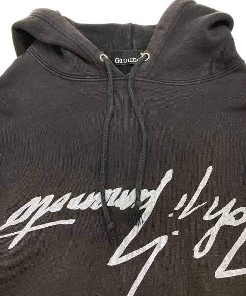 GROUND Y（グラウンドワイ）GROUND Y (グラウンドワイ) 反転ロゴパーカー ブラック サイズ:3の古着・服飾アイテム