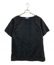 DRIES VAN NOTEN（ドリスヴァンノッテン）の古着「コットンシルクキルティングブラウス」｜ブラック