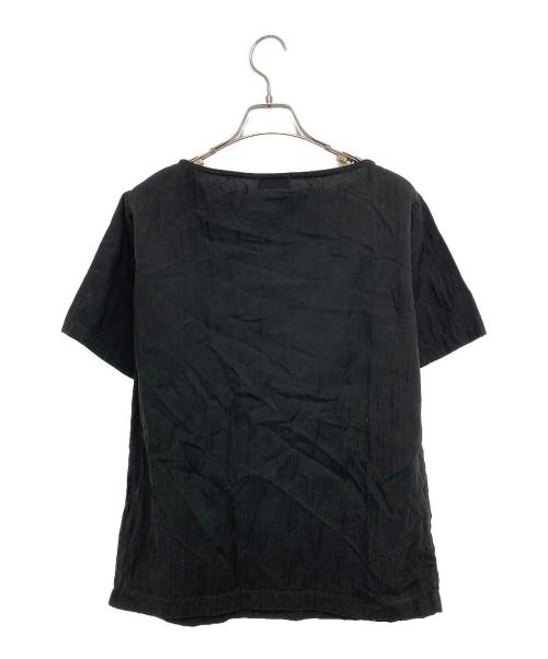 DRIES VAN NOTEN（ドリスヴァンノッテン）DRIES VAN NOTEN (ドリスヴァンノッテン) コットンシルクキルティングブラウス ブラック サイズ:36の古着・服飾アイテム