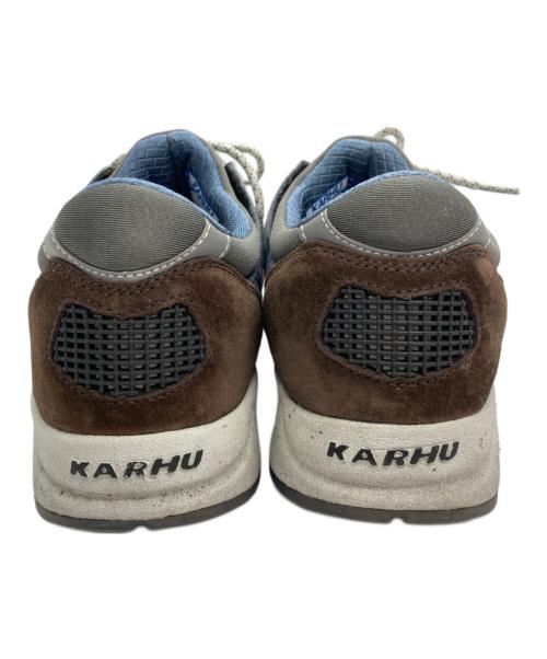 KARHU（カルフ）KARHU (カルフ) ローカットスニーカー ブラウン サイズ:US７の古着・服飾アイテム