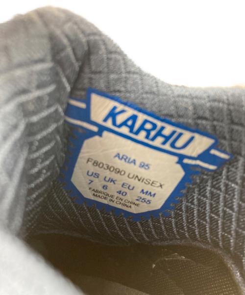 KARHU（カルフ）KARHU (カルフ) ローカットスニーカー ブラウン サイズ:US７の古着・服飾アイテム