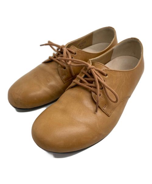 BIRKENSTOCK（ビルケンシュトック）BIRKENSTOCK (ビルケンシュトック) レザーシューズ ベージュ サイズ:23.0の古着・服飾アイテム