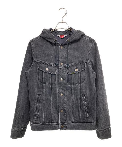 SUPREME（シュプリーム）SUPREME (シュプリーム) Hooded Denim Jacket フーデットデニムジャケット ブラック サイズ:Sの古着・服飾アイテム