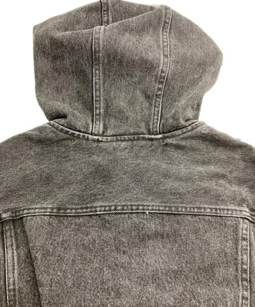 SUPREME（シュプリーム）SUPREME (シュプリーム) Hooded Denim Jacket フーデットデニムジャケット ブラック サイズ:Sの古着・服飾アイテム