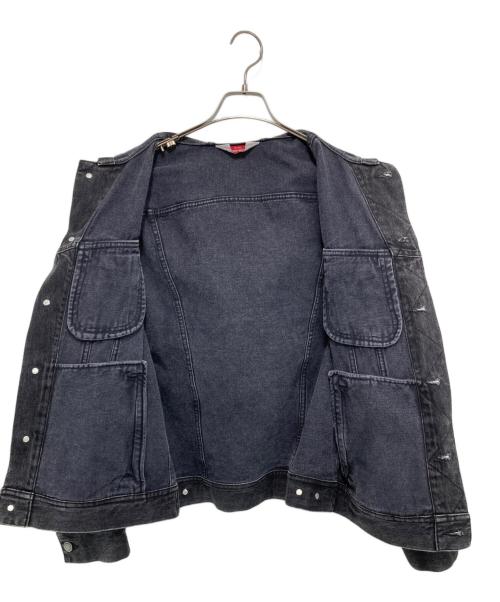 SUPREME（シュプリーム）SUPREME (シュプリーム) Hooded Denim Jacket フーデットデニムジャケット ブラック サイズ:Sの古着・服飾アイテム