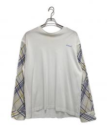 MARNI（マルニ）の古着「アームデザイン ロングスリーブカットソー」｜ホワイト