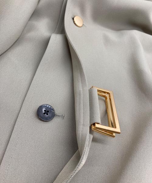 CULLNI（クルニ）CULLNI (クルニ)  Tie LockeLayeredn Coat レイヤードタイロッケンコート グリーン サイズ:SIZE 2の古着・服飾アイテム