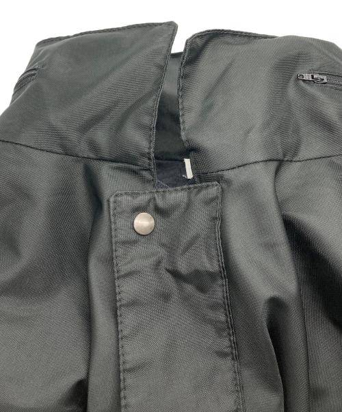 ROAN PANCHOS（ロアン パンチョス）ROAN PANCHOS (ロアン パンチョス) マルチポケット中綿ブルゾン ブラック サイズ:-の古着・服飾アイテム