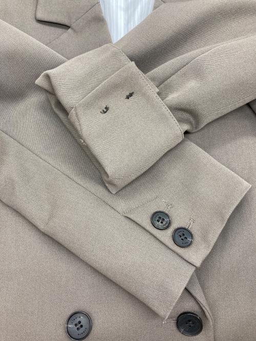 crewre（クルーレ）crewre (クルーレ) ダブルジャケット ベージュ サイズ:2の古着・服飾アイテム