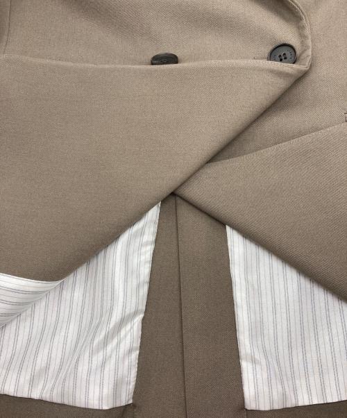 crewre（クルーレ）crewre (クルーレ) ダブルジャケット ベージュ サイズ:2の古着・服飾アイテム