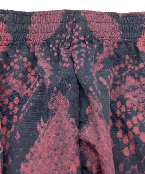 BUENA VISTA（ブエナビスタ）BUENA VISTA (ブエナビスタ) BV baggy shorts python レッド×ブラック サイズ:XLの古着・服飾アイテム