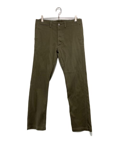 SASSAFRAS（ササフラス）SASSAFRAS (ササフラス) コーデュロイパンツ オリーブ サイズ:XLの古着・服飾アイテム