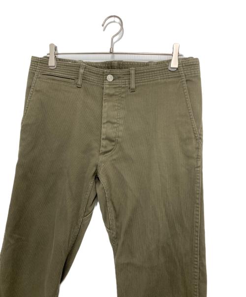 SASSAFRAS（ササフラス）SASSAFRAS (ササフラス) コーデュロイパンツ オリーブ サイズ:XLの古着・服飾アイテム