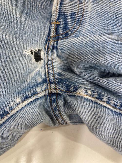 LEVI'S（リーバイス）LEVI'S (リーバイス) 90ｓ 501XX 1501-0117 ダメージデニムパンツ インディゴ サイズ:W38の古着・服飾アイテム