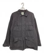 WAXワックス）の古着「Fatigue jacket」｜ネイビー