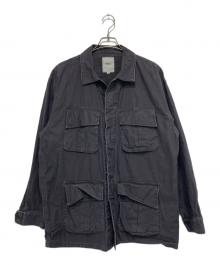 WAX（ワックス）の古着「Fatigue jacket」｜ネイビー
