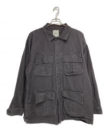 WAX（ワックス）の古着「Fatigue jacket」｜ネイビー