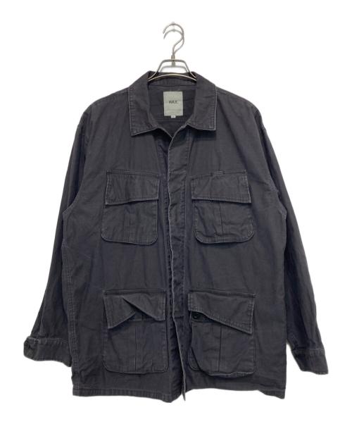 WAX（ワックス）WAX (ワックス) Fatigue jacket ネイビー サイズ:Lの古着・服飾アイテム