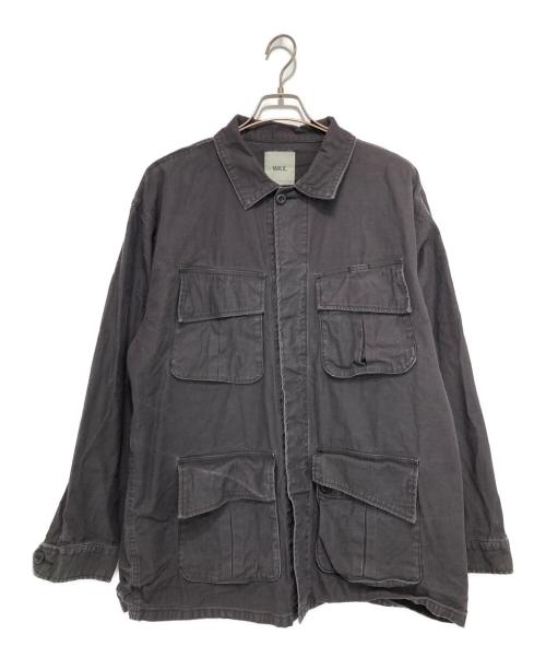 WAX（ワックス）WAX (ワックス) Fatigue jacket ネイビー サイズ:Lの古着・服飾アイテム