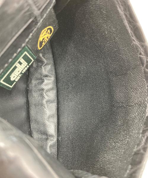 青木鞄（アオキカバン）青木鞄 (アオキカバン) 型押し名刺ケース ブラックの古着・服飾アイテム