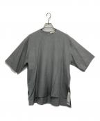 ATONエイトン）の古着「SILK TROPICAL HALF SLEEVE SHIRT シルクトロピカルハーフスリーブシャツ」｜グレー