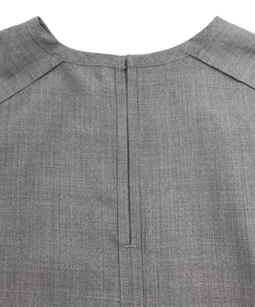 ATON（エイトン）ATON (エイトン) SILK TROPICAL HALF SLEEVE SHIRT シルクトロピカルハーフスリーブシャツ グレー サイズ:SIZE 1(36)の古着・服飾アイテム