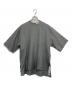 ATON（エイトン）の古着「SILK TROPICAL HALF SLEEVE SHIRT シルクトロピカルハーフスリーブシャツ」｜グレー