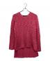 COMME des GARCONS HOMME PLUS（コムデギャルソンオムプリュス）の古着「Slub Knit Sweater」｜ピンク