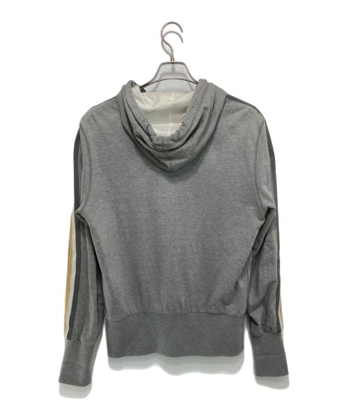 DOLCE & GABBANA（ドルチェ＆ガッバーナ）DOLCE & GABBANA (ドルチェ＆ガッバーナ) サイドライン スウェットジップパーカー グレー サイズ:SIZE 50の古着・服飾アイテム