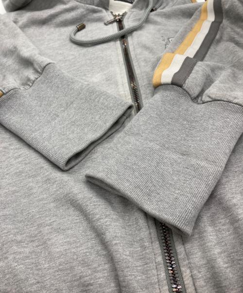 DOLCE & GABBANA（ドルチェ＆ガッバーナ）DOLCE & GABBANA (ドルチェ＆ガッバーナ) サイドライン スウェットジップパーカー グレー サイズ:SIZE 50の古着・服飾アイテム
