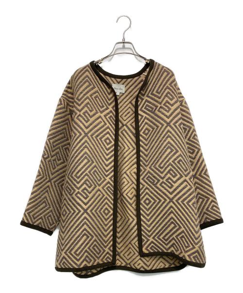STEVEN ALAN（スティーブンアラン）STEVEN ALAN (スティーブンアラン) JACQUARD JACKET ブラウン サイズ:sの古着・服飾アイテム