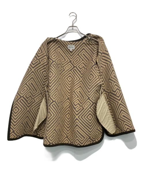STEVEN ALAN（スティーブンアラン）STEVEN ALAN (スティーブンアラン) JACQUARD JACKET ブラウン サイズ:sの古着・服飾アイテム