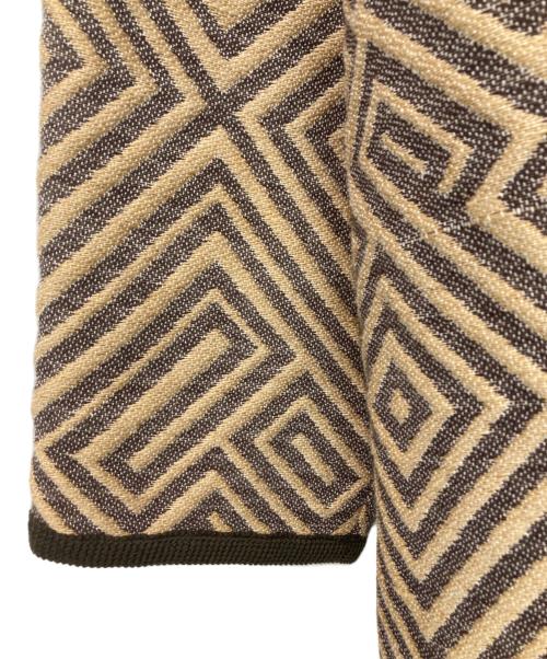 STEVEN ALAN（スティーブンアラン）STEVEN ALAN (スティーブンアラン) JACQUARD JACKET ブラウン サイズ:sの古着・服飾アイテム